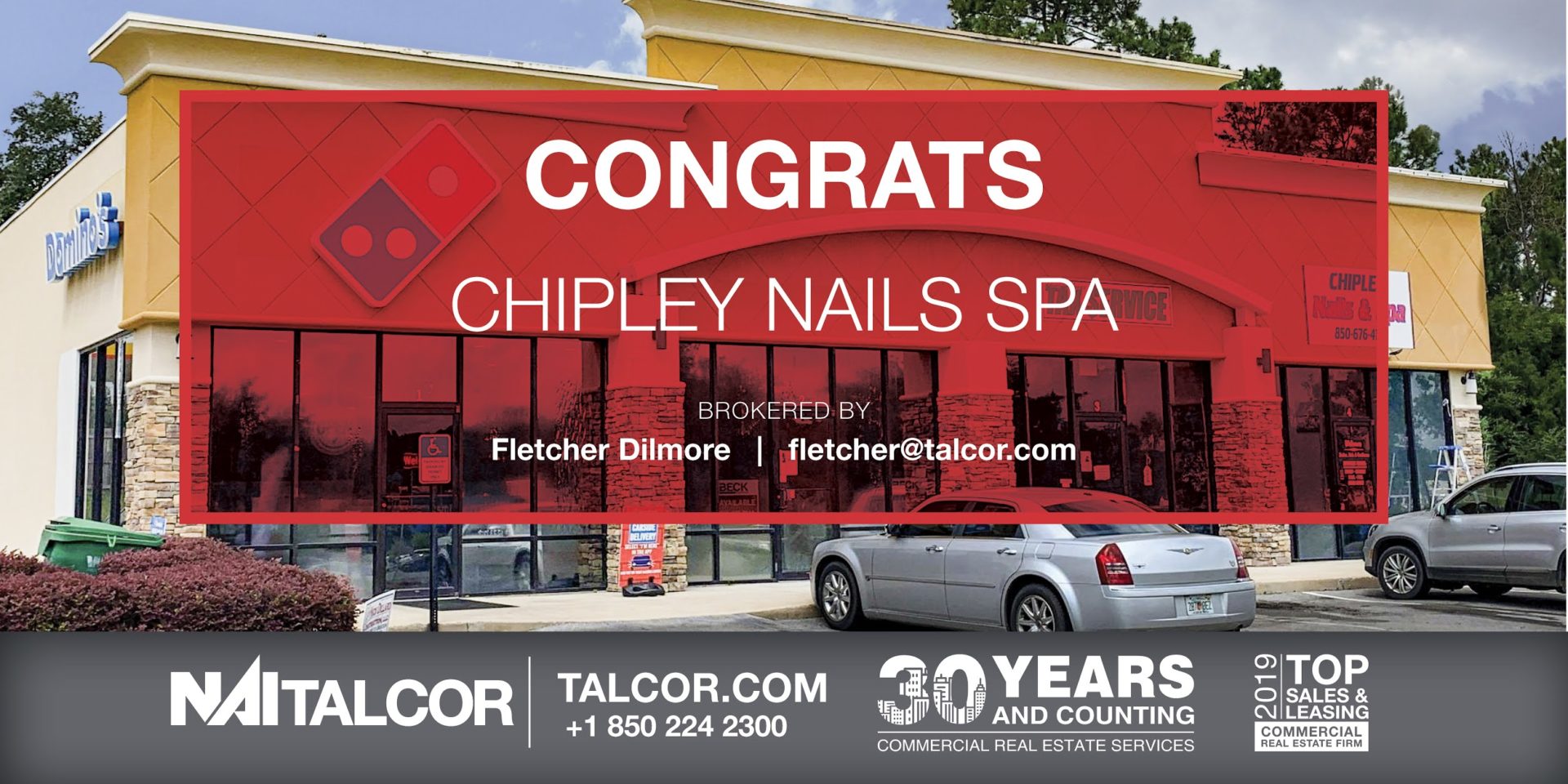 Chipley, Florida Fletcher Dilmore 1691 Main Street NAI TALCOR Tallahassee, FL
